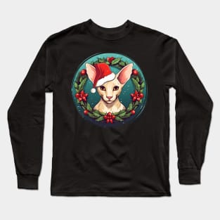 Oriental Shorthair Cat Xmas, Love Cat Long Sleeve T-Shirt